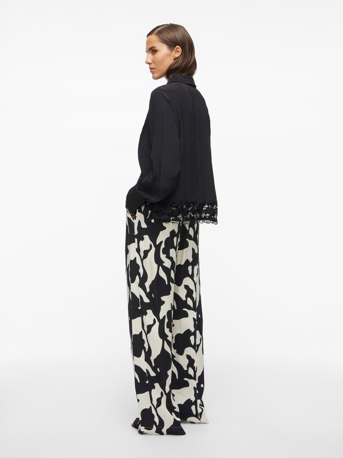 ROUAMBRE Trousers - Birch - VERO MODA & VILA Bergvik